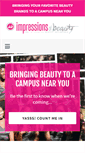 Mobile Screenshot of impressionsofbeauty.com